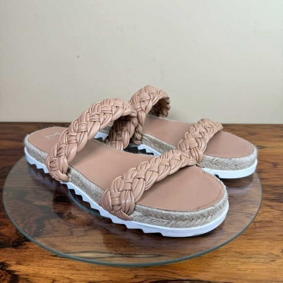 NEW MARC FISHER Jaimee Espadrille Slide Sandal - Picture 6 of 14